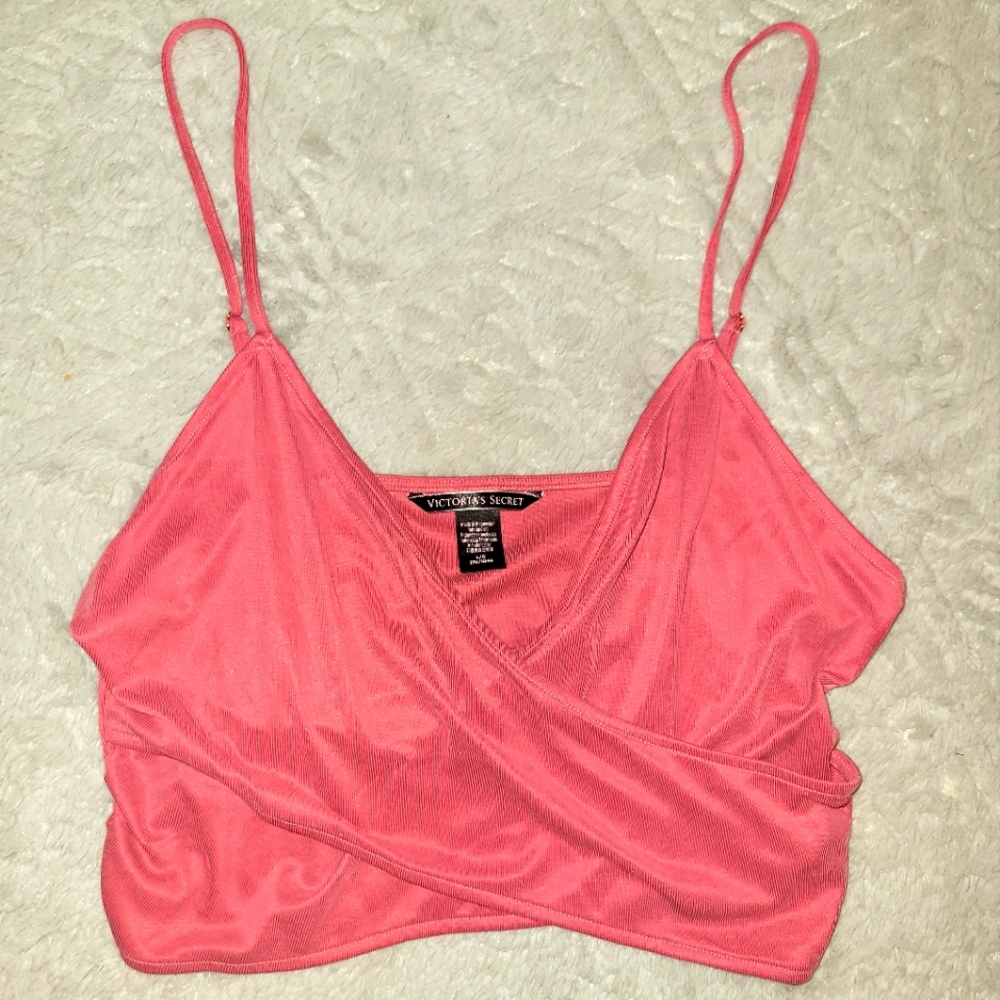 Victorias Secret wrap crop top (Large)
